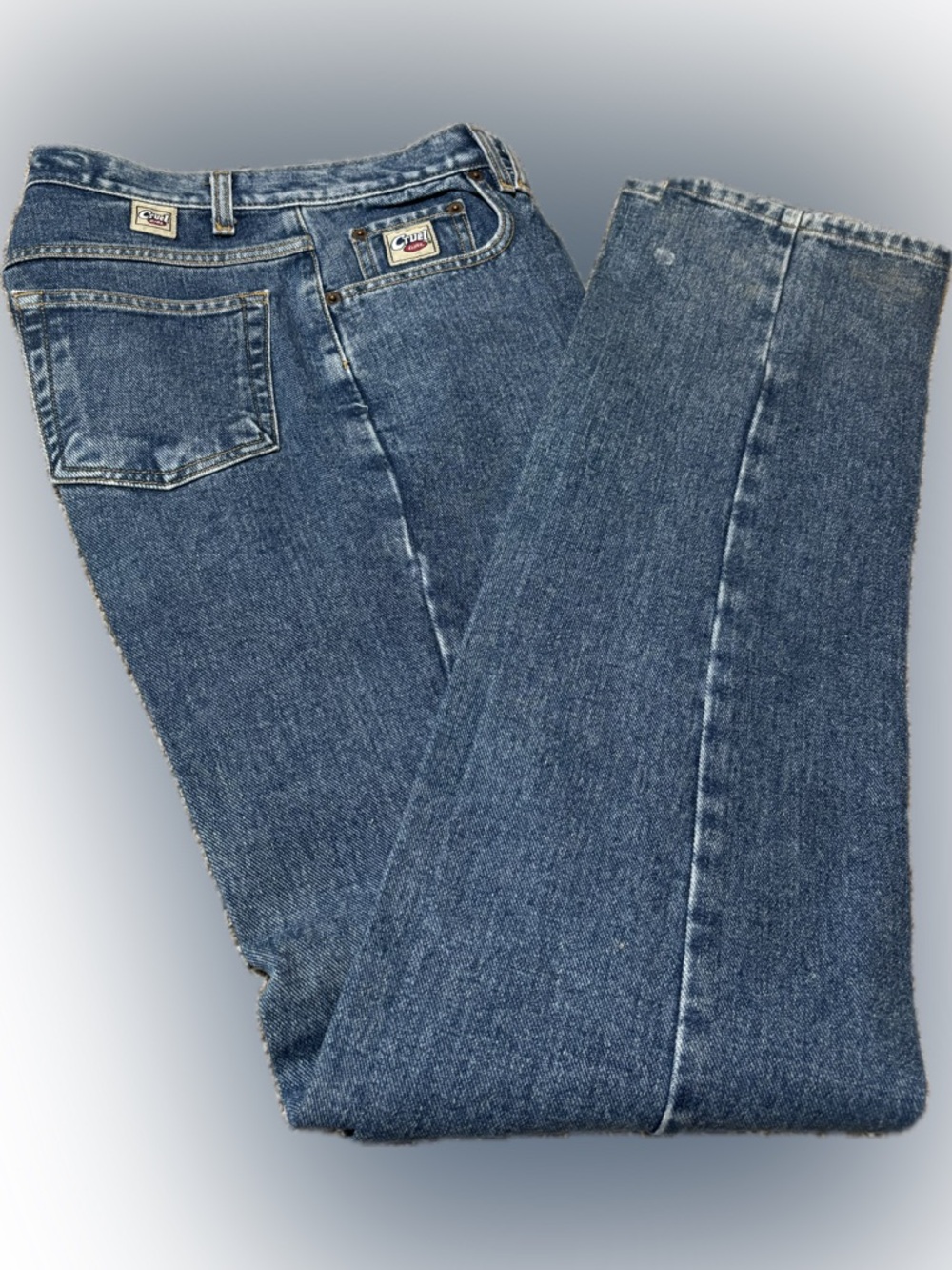 E125 Vintage Cruel Girl Women's Slim Fit Jeans, Size 7 X-Long